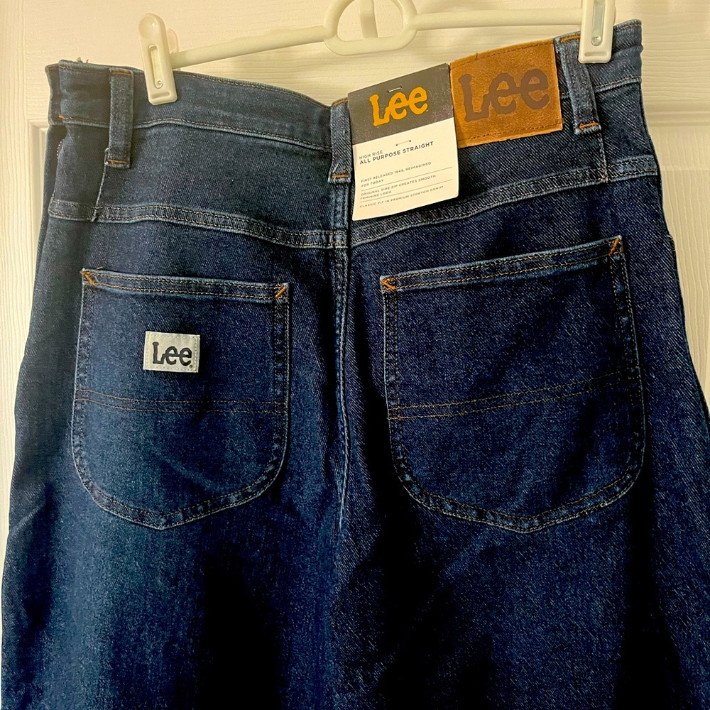 High waist side zip vintage style Lee women’s jean